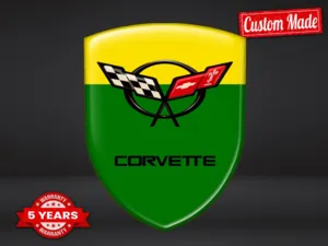 Corvette Étiquettes Affaires Résistantes Style Personnalisé
